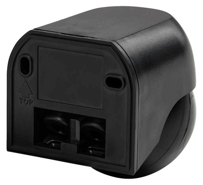 PIR-sensor 180° innendørs/utendørs svart – Elworks